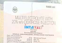 Intalyte injection